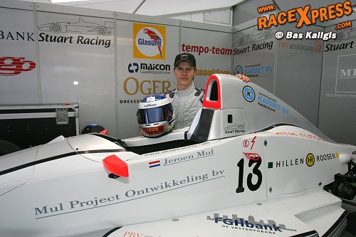 Jeroen Mul snelle leerling in Formule Ford